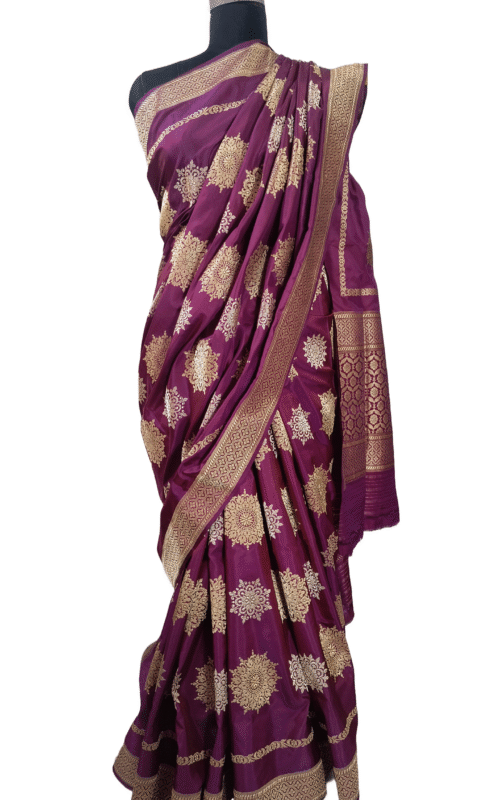 Pure kadhuwa jamdani saree