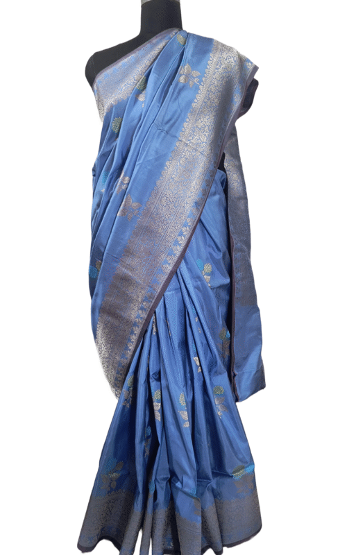 Pure kadhuwa silk saree