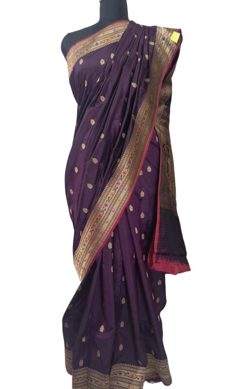 Pure paithani silk saree