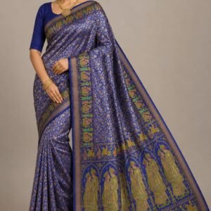 Pure Silk Jamewar Saree