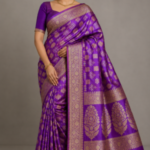 Pure Katan Silk Saree