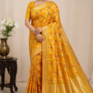 Pure Pure Meenakari saree