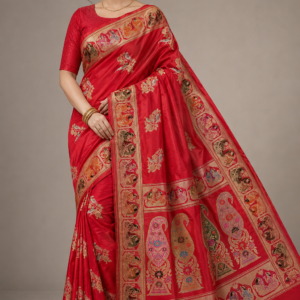 Pure Baluchari Silk Saree